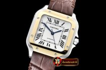 Cartier Santos De Cartier Ladies 35mm YG/SS/LE Wht V6F MY9015