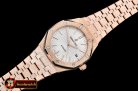 Audemars Piguet AP Royal Oak 37mm Frosted RG/RG White JHF MY9015
