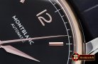 Mont Blanc Heritage Chronometrie SS/RG/LE Black MY9015 Mod