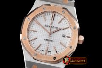 AP0338A - Royal Oak 15450 RG/SS White AP 3120