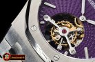 Audemars Piguet Royal Oak Tourbillon SS/SS Purple Flying Tourbillon