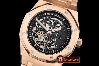 Audemars Piguet RO 41mm Double Balance Wheel Ref.15407 RG/RG JF A23J