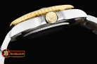 Rolex GMT II Red/Blue Rubies YG/SS Blk BP A3186 Mod