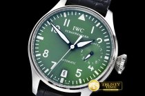 IWC Big Pilot "Green" SS/LE Green YLF A51011 Mod
