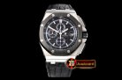 Audemars Piguet AP ROO 26411PO Ed CER/SS/LE Blue/Blk JF A3126 Mod