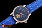 JAEGER LE COULTRE Master Complications Tourbillon RG/LE Blue Asi