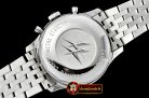 Breitling Chronoliner 46mm GMT Navi SS/SS Black/White Asia 7750