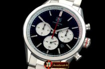 TAG0260F - Carrera CH 80Anni Chrono SS/SS Black/Red Jap OS20