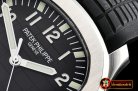 Patek Philippe Aquanaut Ref.5167 SS/RU Black/Num PF Asia 2824 Mod