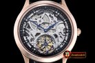 JL091 - Master Skeleton Tourbillon RG/LE Black Flying Tourbillon