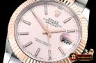 Rolex Datejust DJ2 41mm Oyt Flt RG/SS Rose Gold/Stk BP Asia 2813