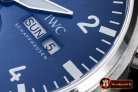 IWC0320 - 3777 Pilot Chrono SS/LE Blue 7750