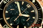 Replica Blancpain 50 Fathoms Chronograph RG/RG Black Asia 7750