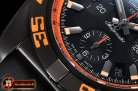 Breitling Chronomat B01 Raven DLC/RU Blk/Stk/Org GF A7750 Mod