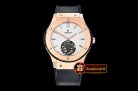 Hublot Big Bang Classic Fusion 45 Tourbillon RG/LE White/Diam Tourb