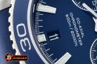 Replica Omega Planet Ocean 45mm Chrono TI/RU BP Blue A7750 Mod93