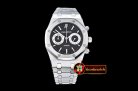 AP0380C - Royal Oak Calendar SS/SS Black VK Quartz