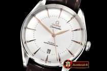 Omega Seamaster Edizione Venezia SS/LE White/Stk Asia 2824