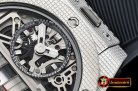Hublot Big Bang MP-11 Stainless SS/RU Silv Wht Quartz
