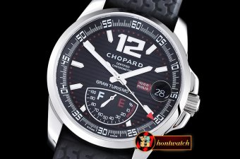Chopard Mille Miglia Gran Turismo XL SS/RU Blk/Blk A2824 Mod