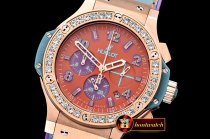 Hublot Big Bang Pop Art 38mm RG/LE Red/Diam Bez OS20 Qtz