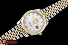 Rolex Datejust II 41mm Jub Flt Wrap YG/SS White MOP Diam BP A2836