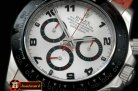Replica Rolex Daytona 116519 SS/CER/LE White Num A-7750 Sec@6