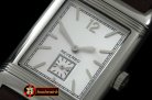 JL079C - Reverso Classique SS/LE White Num Jap Qtz