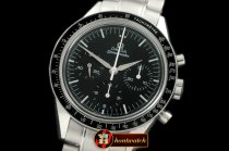 OMG0369B - Speedmaster Numbered Ed SS/SS Black Venus 75 HW