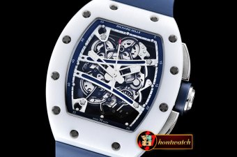 Replica Richard Mille RM061-01 Yohan Blake TZP White Cer Blue CE