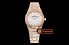 Audemars Piguet Royal Oak 33mm Frosted RG/RG White JHF V2 Swiss Qtz