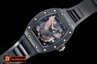 Richard Mille RM023 Cer Bez PVD/RU Eagle Black RG MY8125 Mod