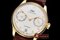 IWC Portugese IW500101 YG/LE White/Gold Num ZF A52010 Mod