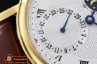 BRE063A - Classique SS Moonphase YG/LE White Miyota 9015