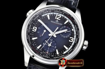 Jaeger Le Coultre Polaris Geographic WT LE SS/LE Blue Miyota 9015 Mod