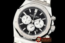 Audemars Piguet Royal Oak Chronograph 26331ST SS/SS Blk/Wht OMF A7750