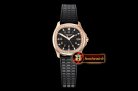 Patek Philippe Aquanaut Ref.5068R 35mm RG/RU Black PPF Swiss Qtz
