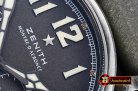 Zenith Heritage Pilot Ton-up Aged SS/LE Grey VK Quartz