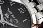 Patek Philippe Complication GMT Moonphase 5396G SS/SS Blk/Num MY9015