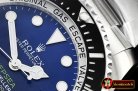 Rolex Deep Sea Dweller Blue 116660 904L SS/SS ARF Asia 2824