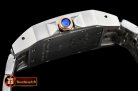 Cartier Santos Demoiselle Mens RG/SS White Swiss Quartz