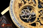 Piaget Altiplano Skeleton Tourb Diams YG/LE Engr Tourbillon