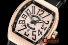 Franck Muller Vanguard PXL RG/NY Rose Gold/Num Asia 2824