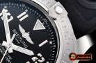 Breitling Avenger II Seawolf SS/RU Blk Num Stk GF V2 Asia 2836