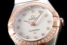 OMEGA CONSTELLATION 123.25.27.60.55.001 27MM 1376F QZ OM012