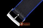 Rolex Black/Blue 22mm Top Quality Nylon Strap