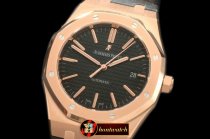 AP0306B - Royal Oak 15400 RG/LE Black AP 3120
