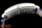 Franck Muller Long Island Ladies 952QZ SS/LE (Blue) Wht GF Swiss Qtz