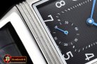 JAEGER LE COULTRE JL Reverso Automatic SS/LE Black/Num Asia 2824