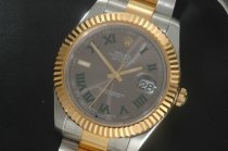 RDJ0255B - SS/YG TT Grey Swiss Eta 2836